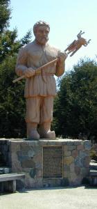 More photos of the statue in Menahga, MN